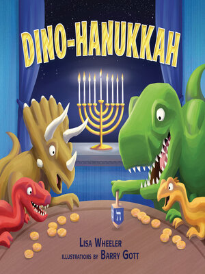 cover image of Dino-Hanukkah